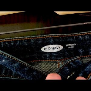 Old Navy Boyfriend crop jeans
